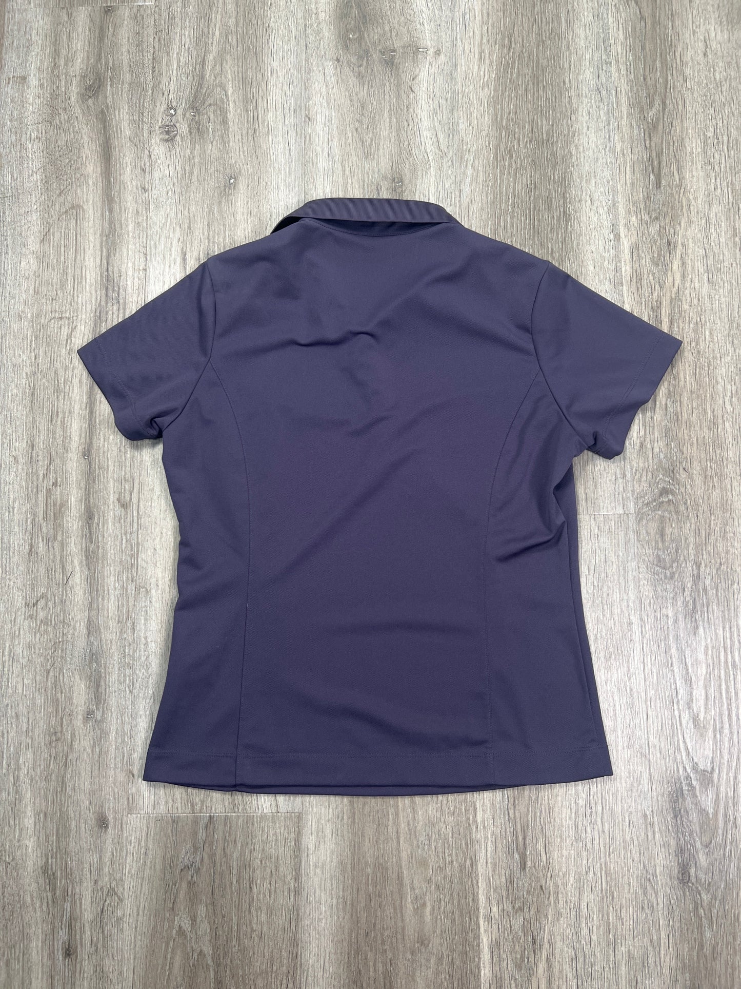 Athletic Top Short Sleeve By Nike Apparel In Purple, Size: M