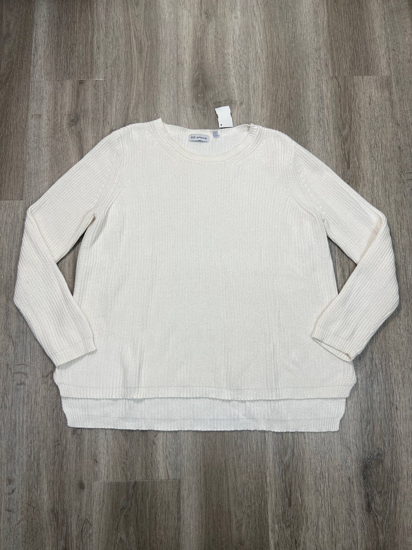 Sweater By 525 In White, Size: S