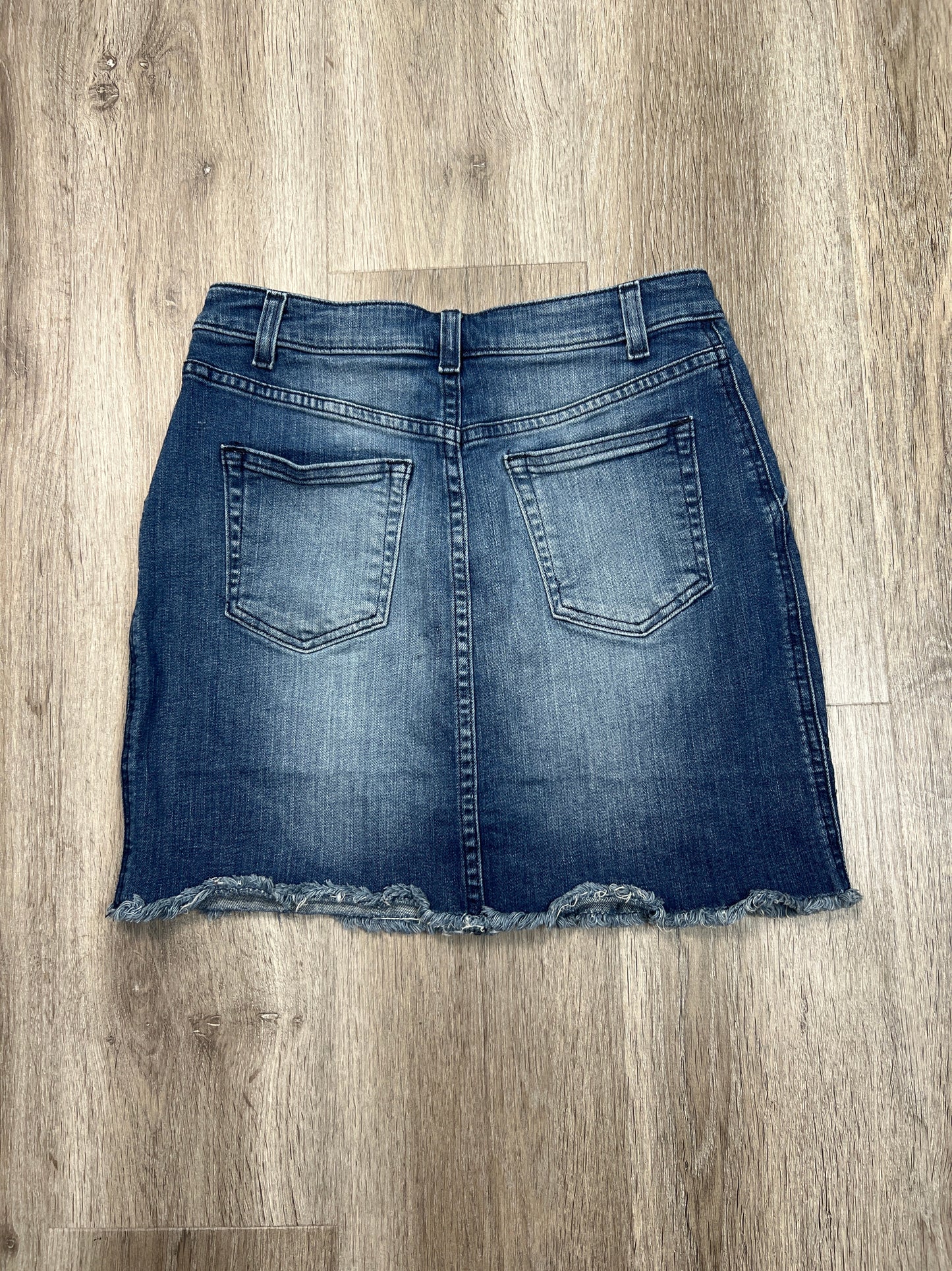 Skirt Mini & Short By Michael By Michael Kors In Blue Denim, Size: Xs