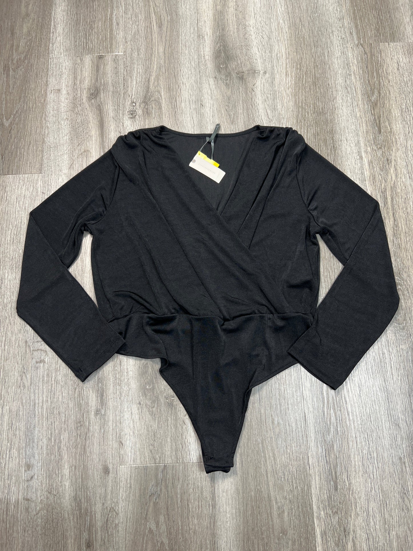 Bodysuit By Anthropologie In Black, Size: Xl