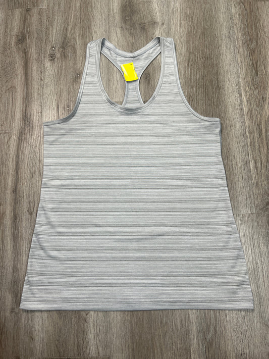 Athletic Tank Top By Danskin In Grey, Size: L