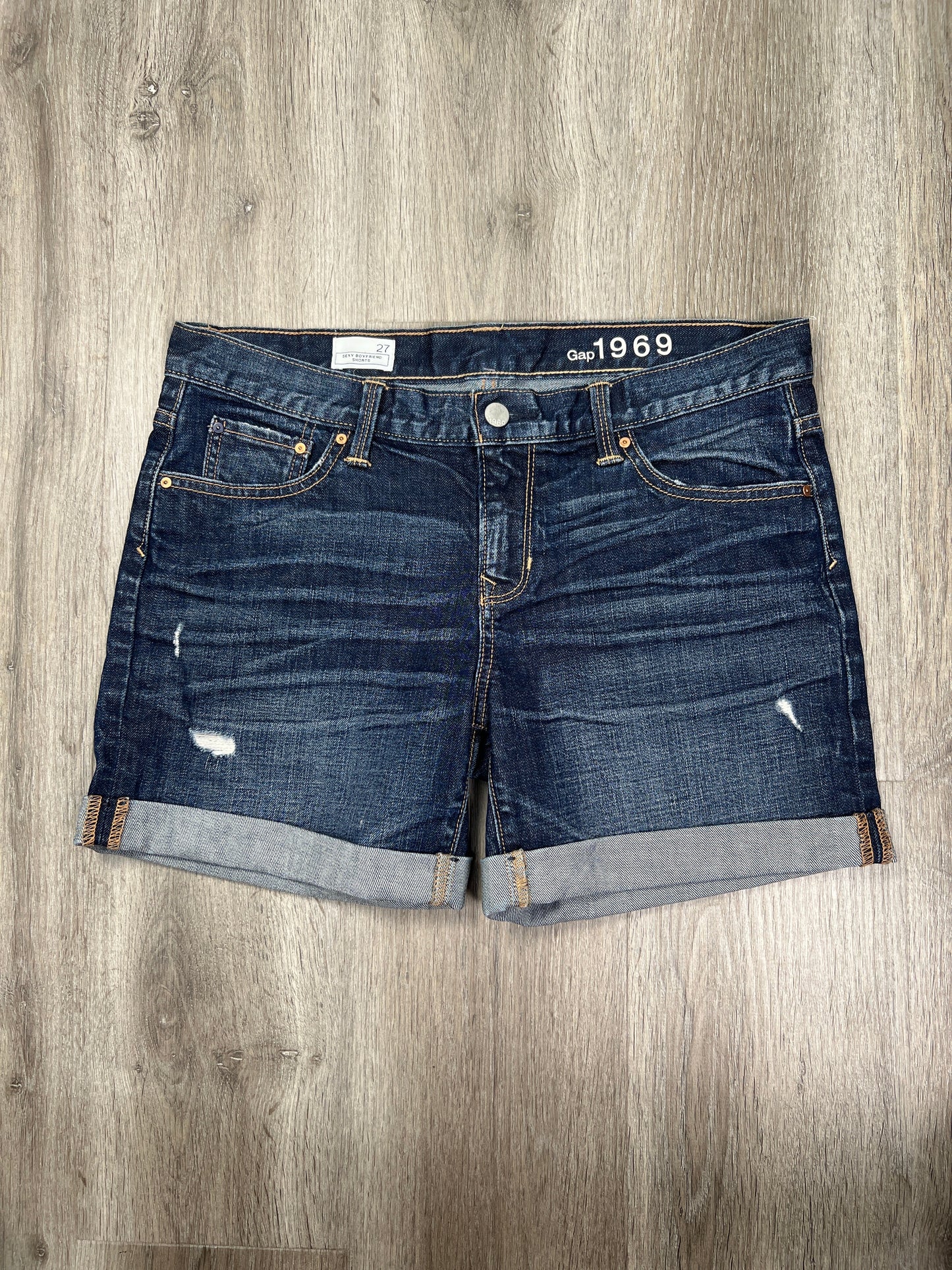 Blue Denim Shorts Gap, Size S