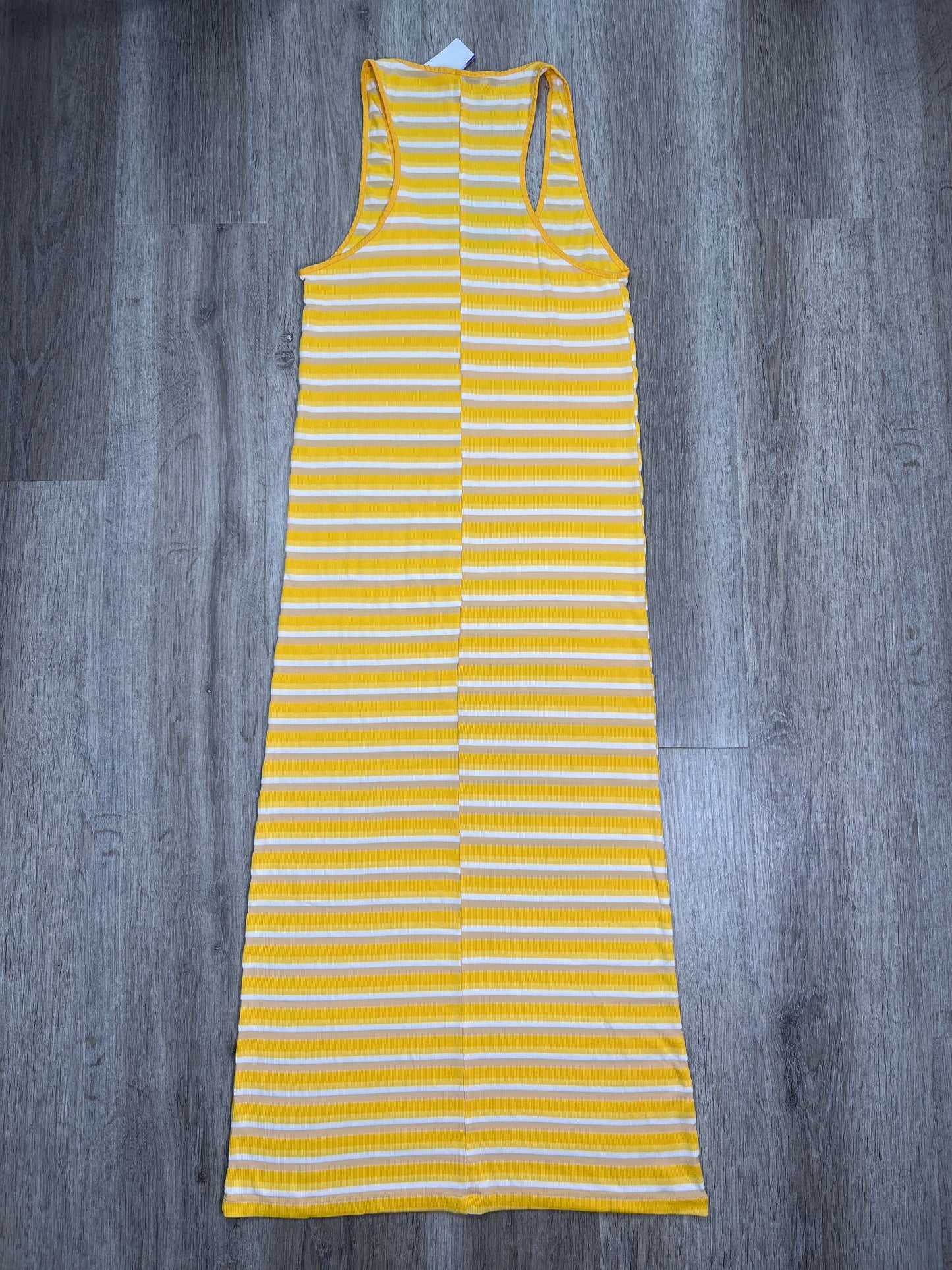 Yellow Dress Casual Maxi Zara, Size S