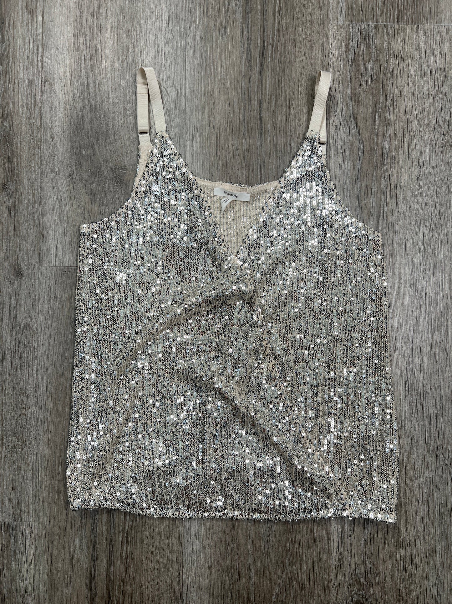 Silver Tank Top Maurices, Size Xs