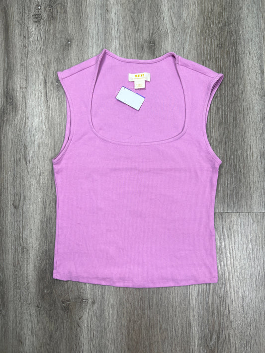 Purple Top Sleeveless Maeve, Size Xs