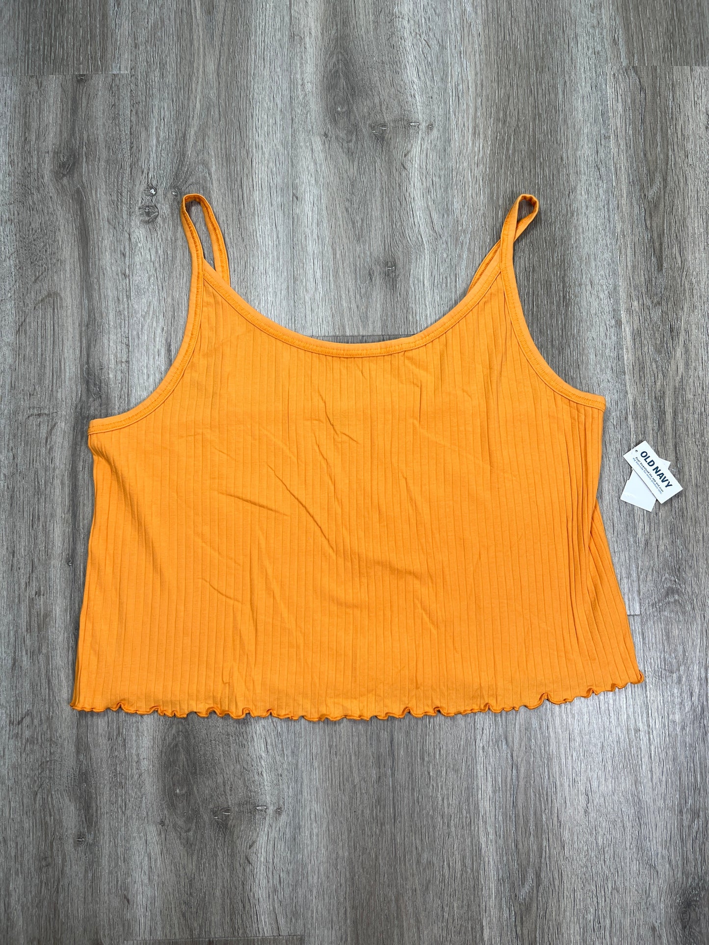 Orange Tank Top Old Navy, Size 3x