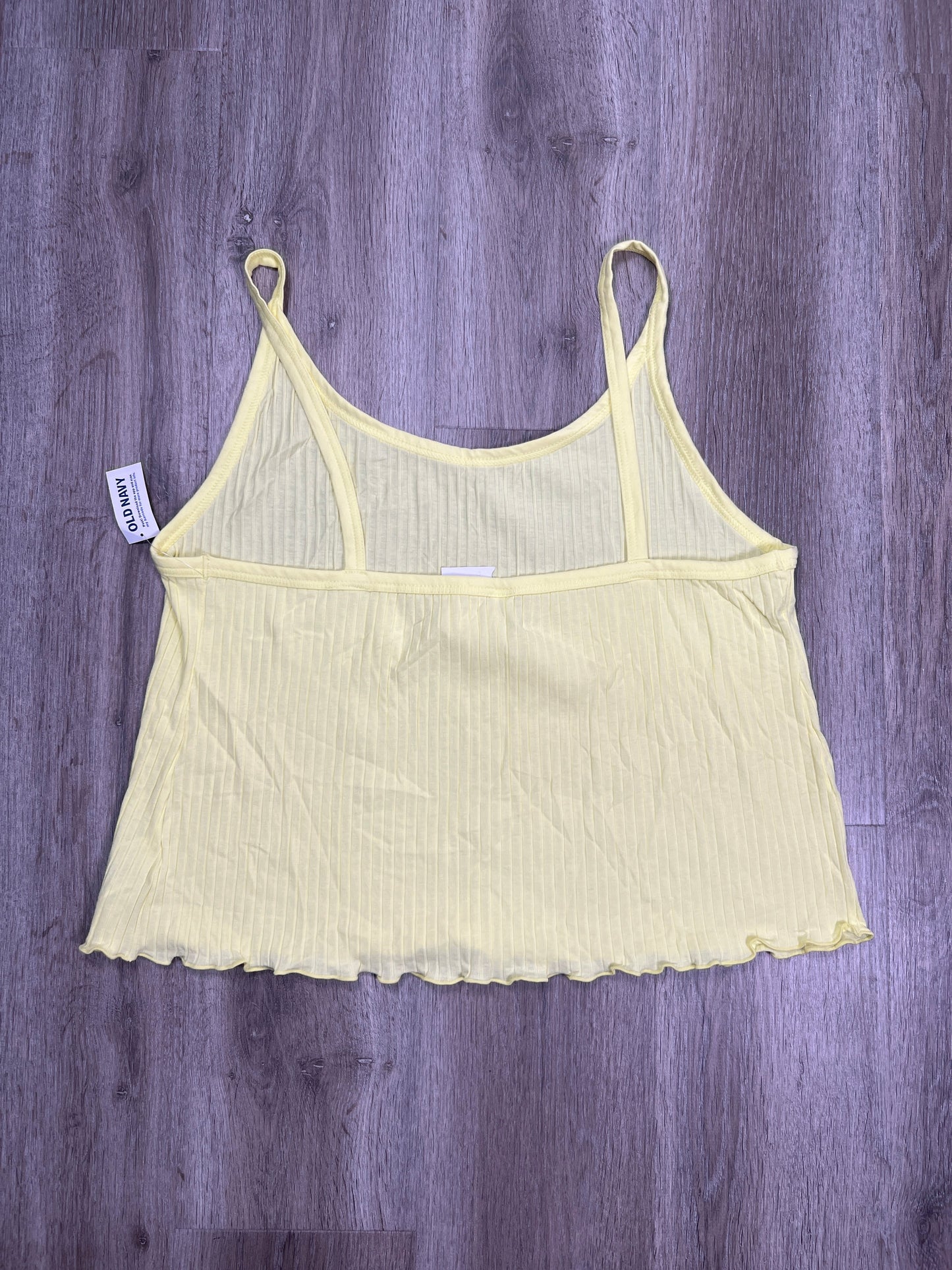 Yellow Tank Top Old Navy, Size 3x