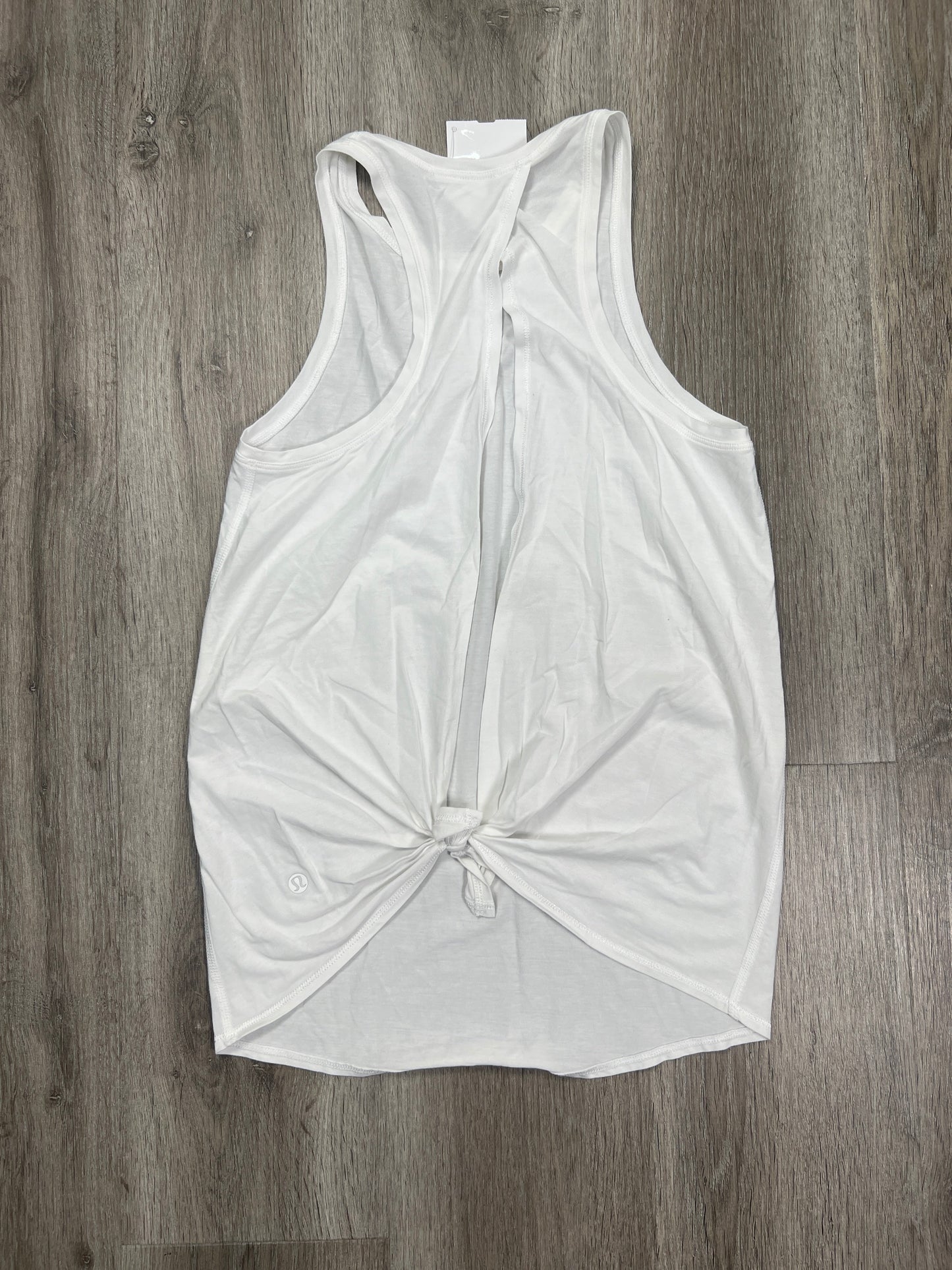 Athletic Tank Top By Lululemon In White, Size: S