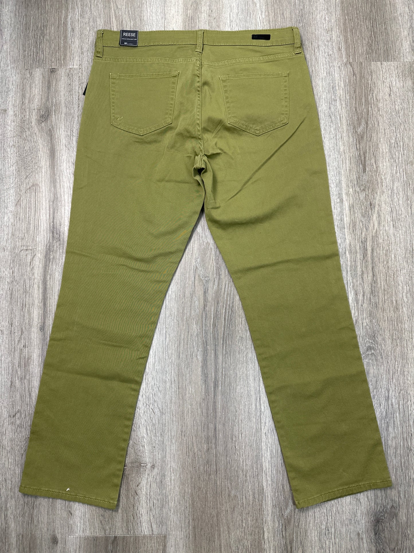 Pants Cropped By Kut In Green, Size: M