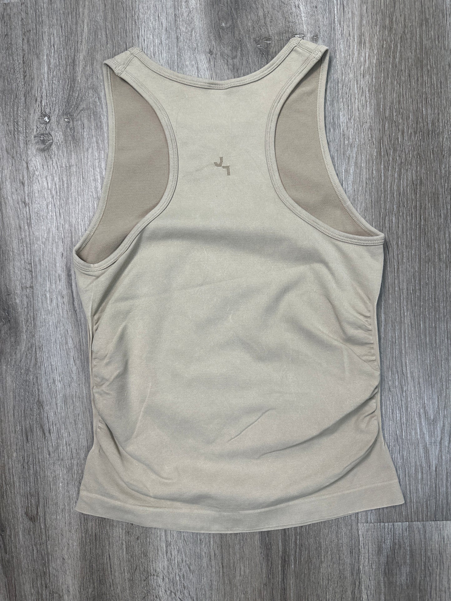 Athletic Tank Top By Joy Lab In Beige, Size: M