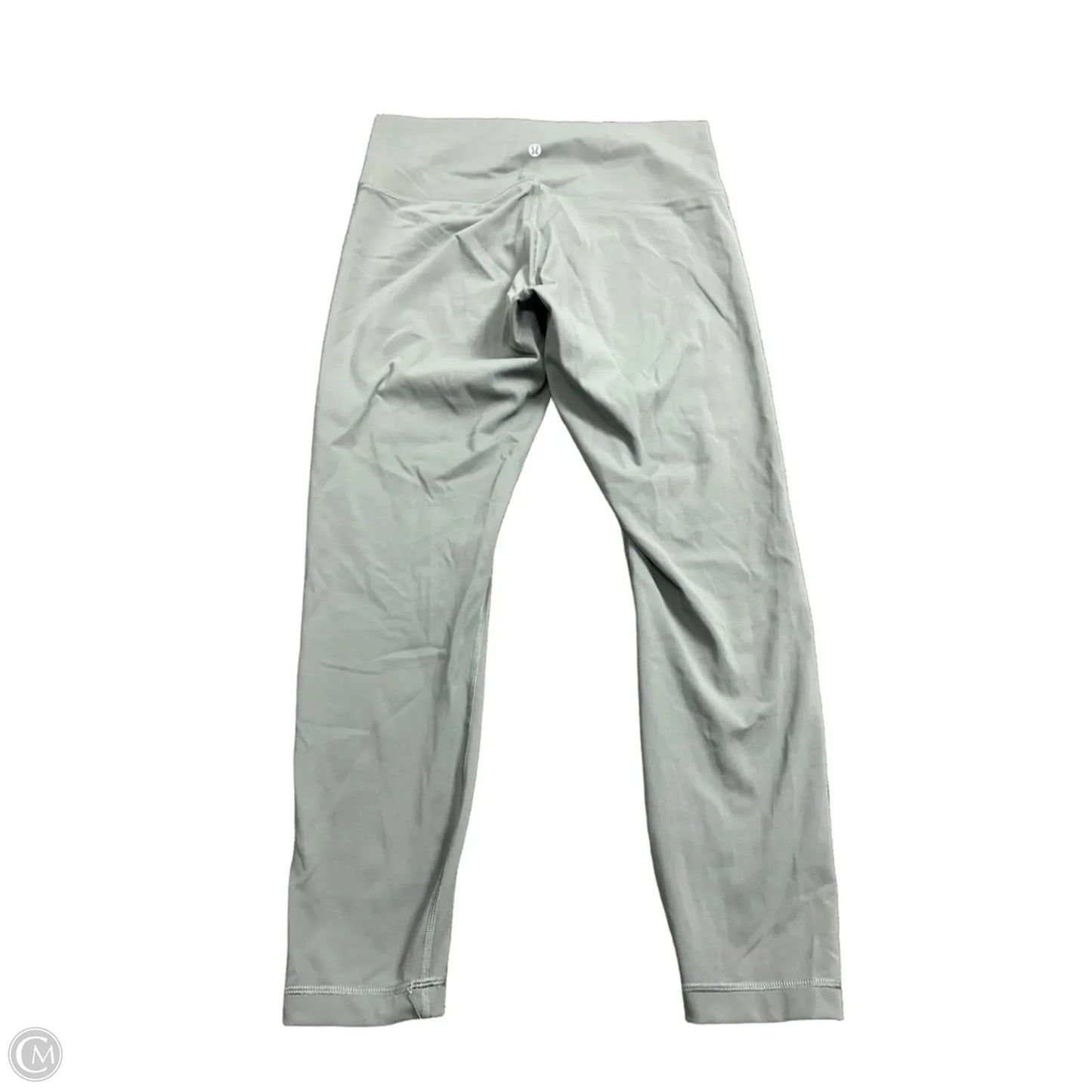 Athletic Leggings Capris By Lululemon In Green, Size: M