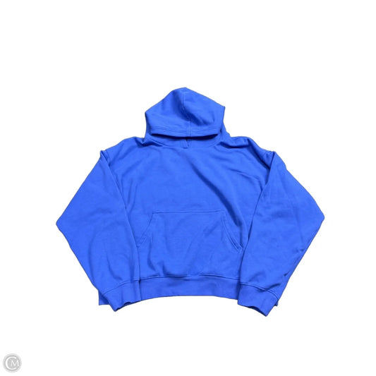 Athletic Sweatshirt Hoodie By Fabletics In Blue, Size: Xl