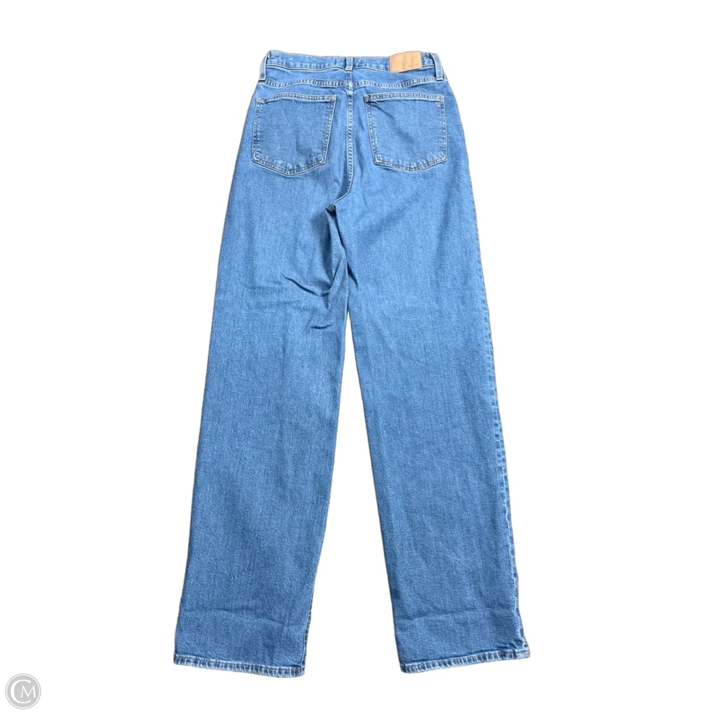 Jeans Wide Leg By Madewell In Blue Denim, Size: 6l