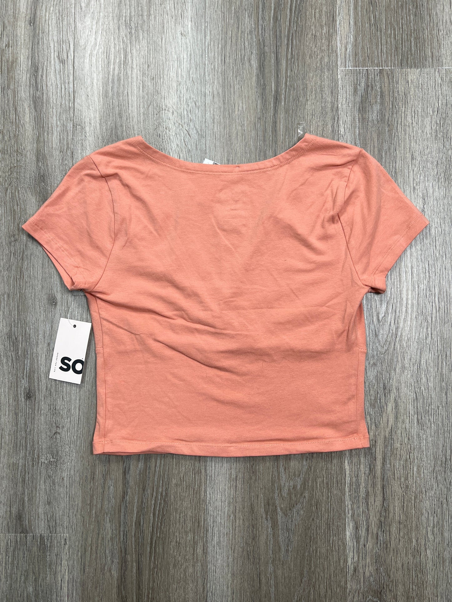 Coral Top Short Sleeve Basic So, Size M