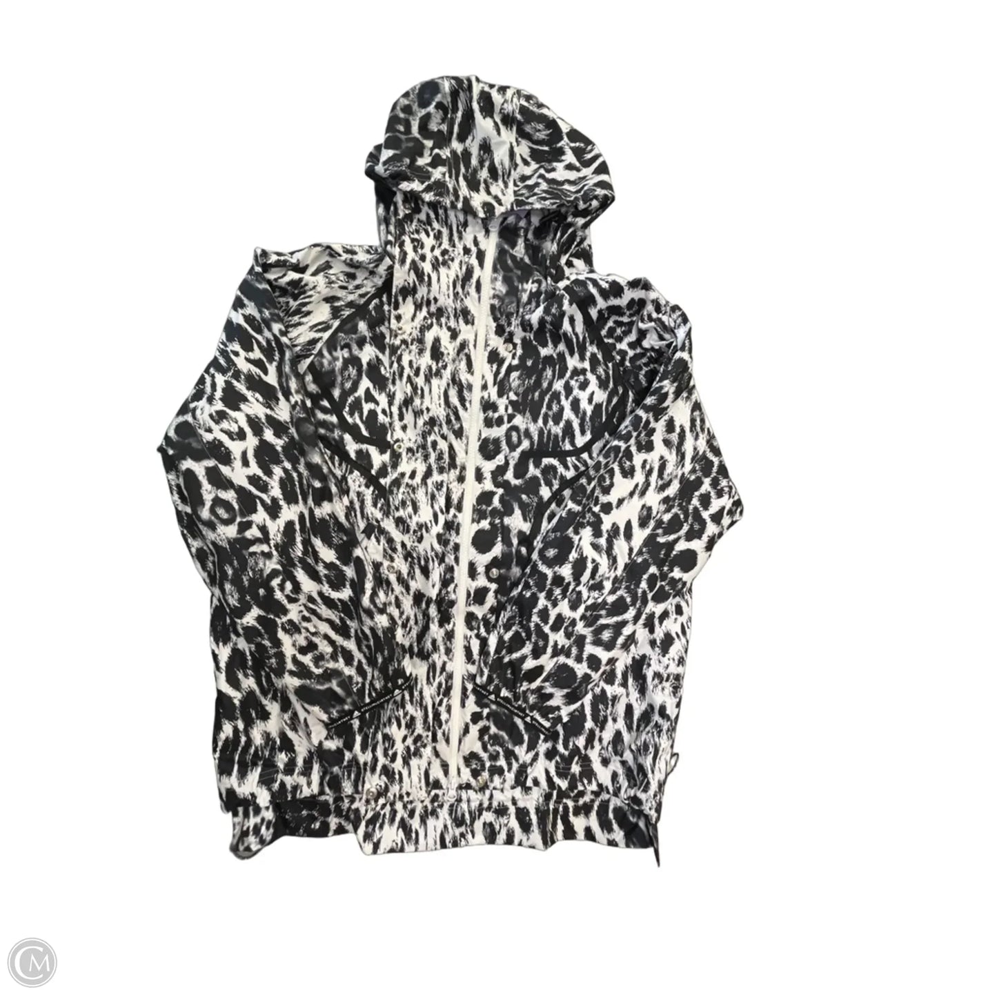Athletic Jacket By Adidas In Animal Print, Size: M