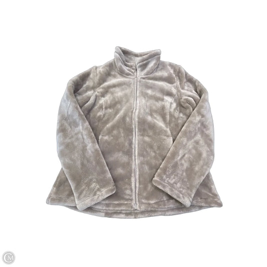Jacket Faux Fur & Sherpa By 32 Degrees In Taupe, Size: L
