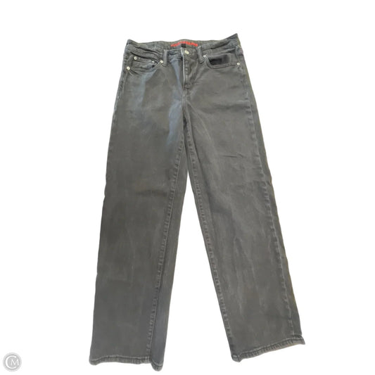Jeans Wide Leg By Lucky Brand In Black Denim, Size: 8