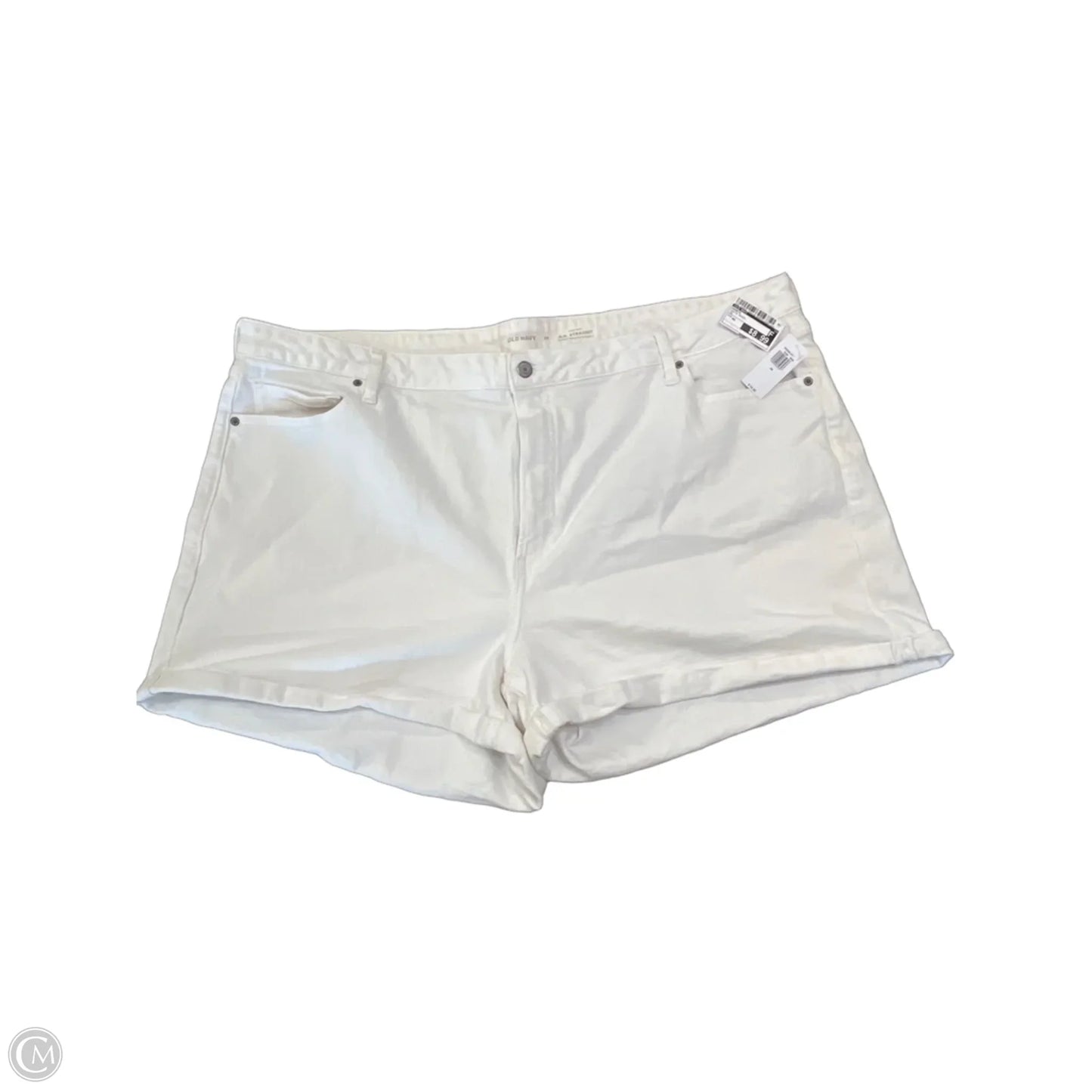 Shorts By Old Navy In White Denim, Size: 4x