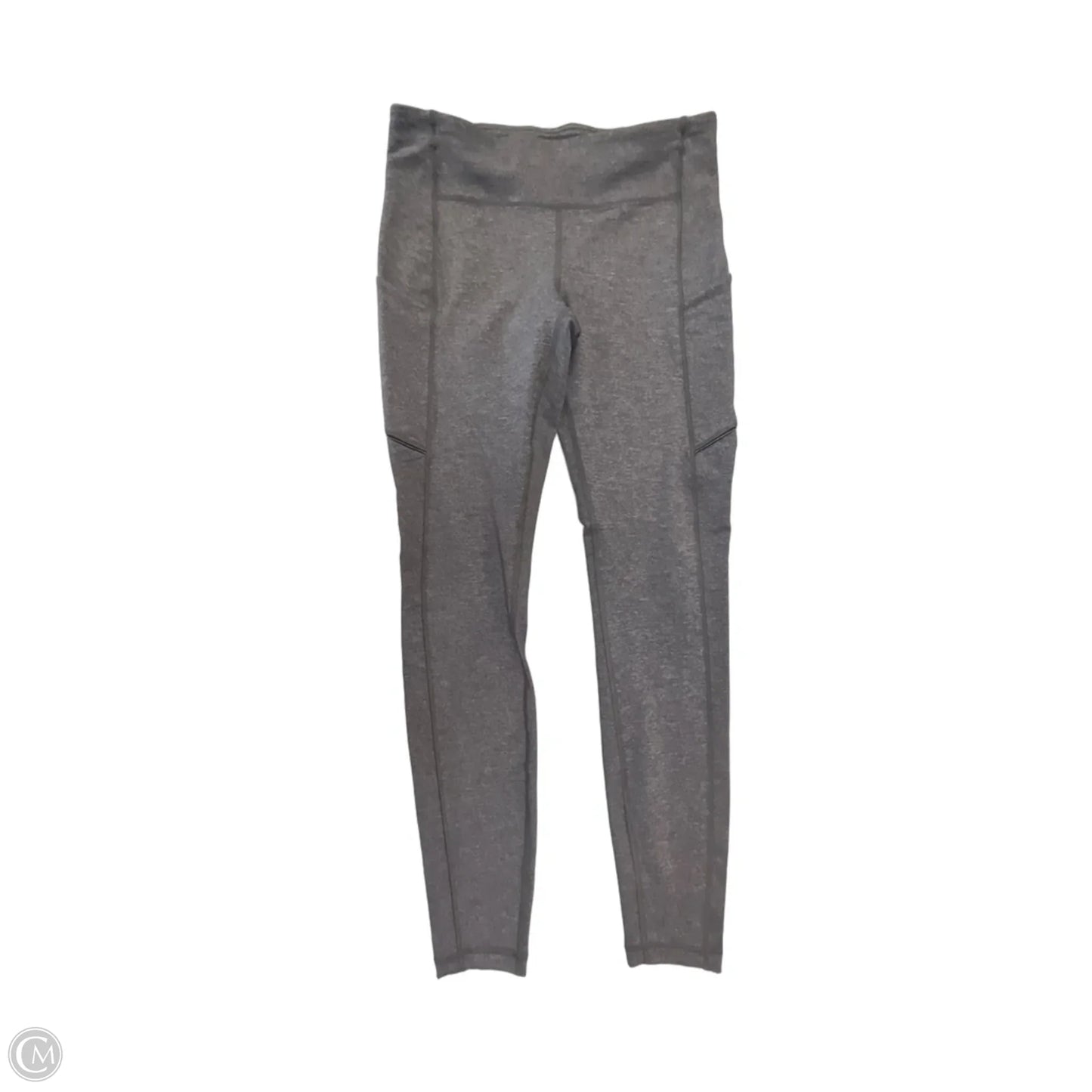 Athletic Leggings By Lululemon In Grey, Size: M