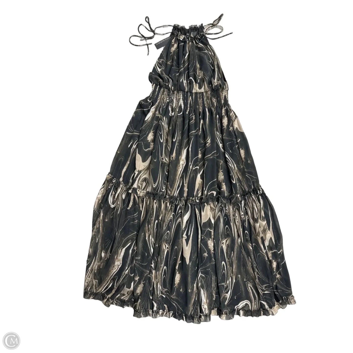 Dress Casual Maxi By Banana Republic In Brown, Size: L