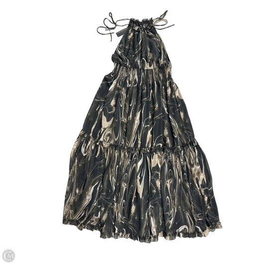 Dress Casual Maxi By Banana Republic In Brown, Size: L