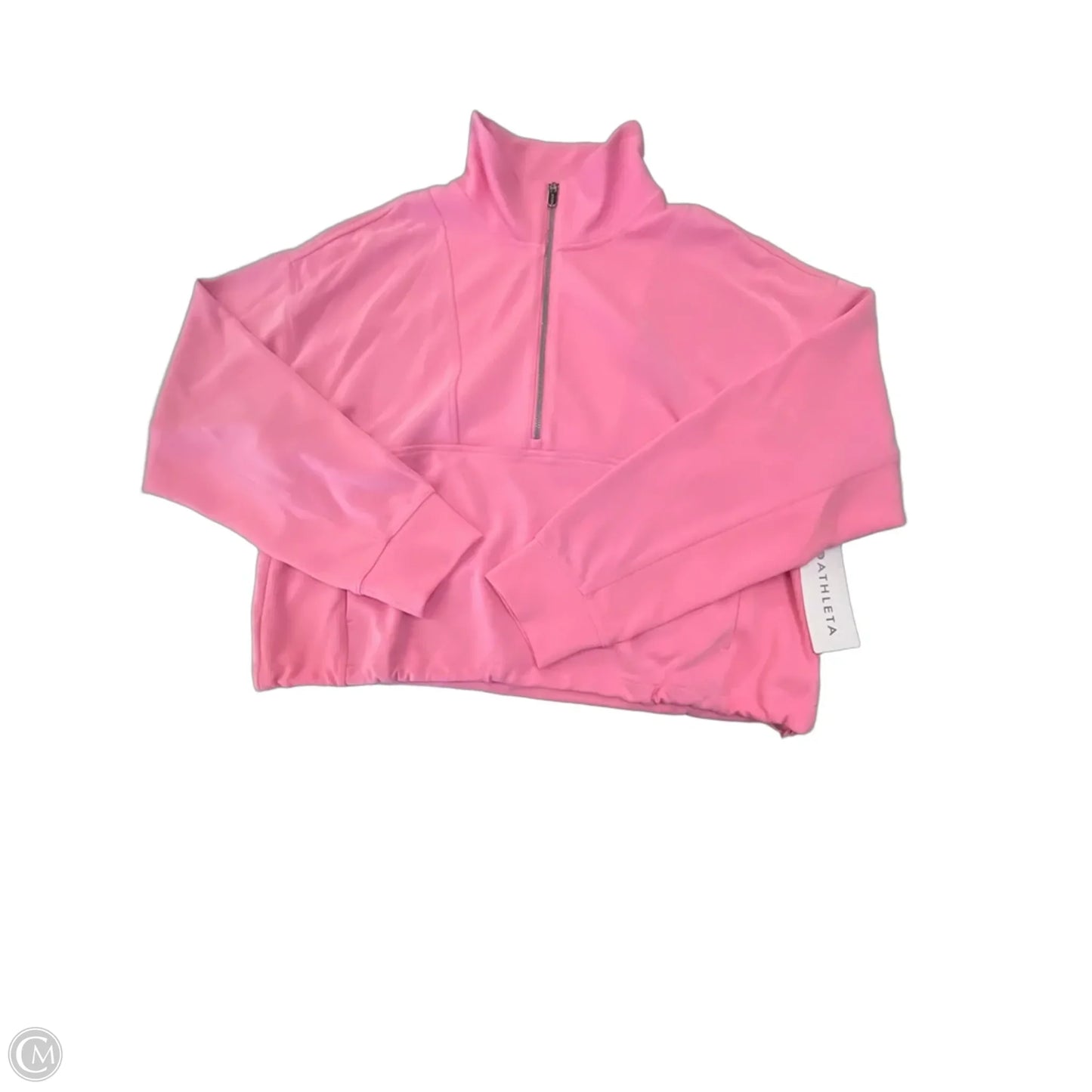 Athletic Jacket By Athleta In Pink, Size: L