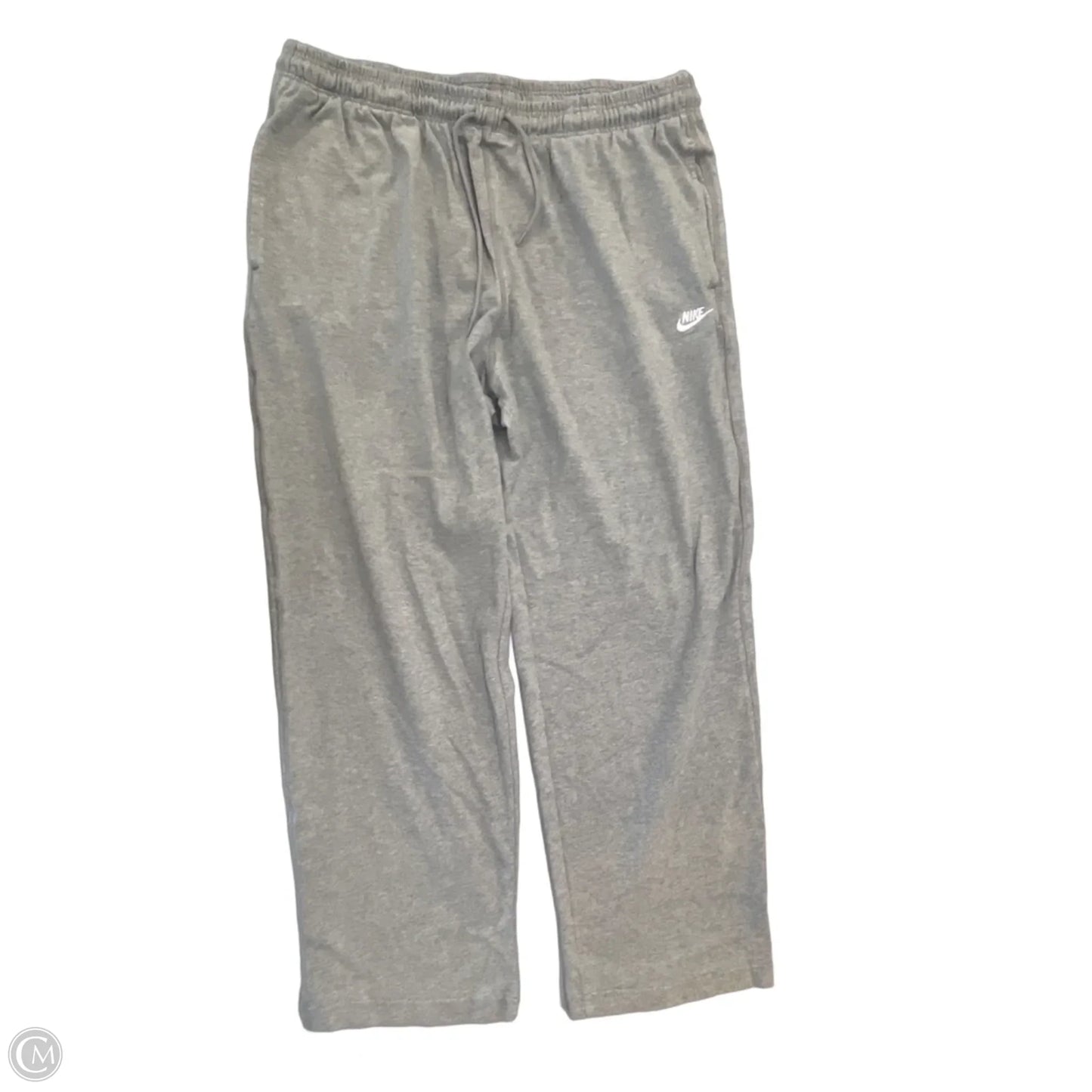 Athletic Pants By Nike Apparel In Grey, Size: 2x