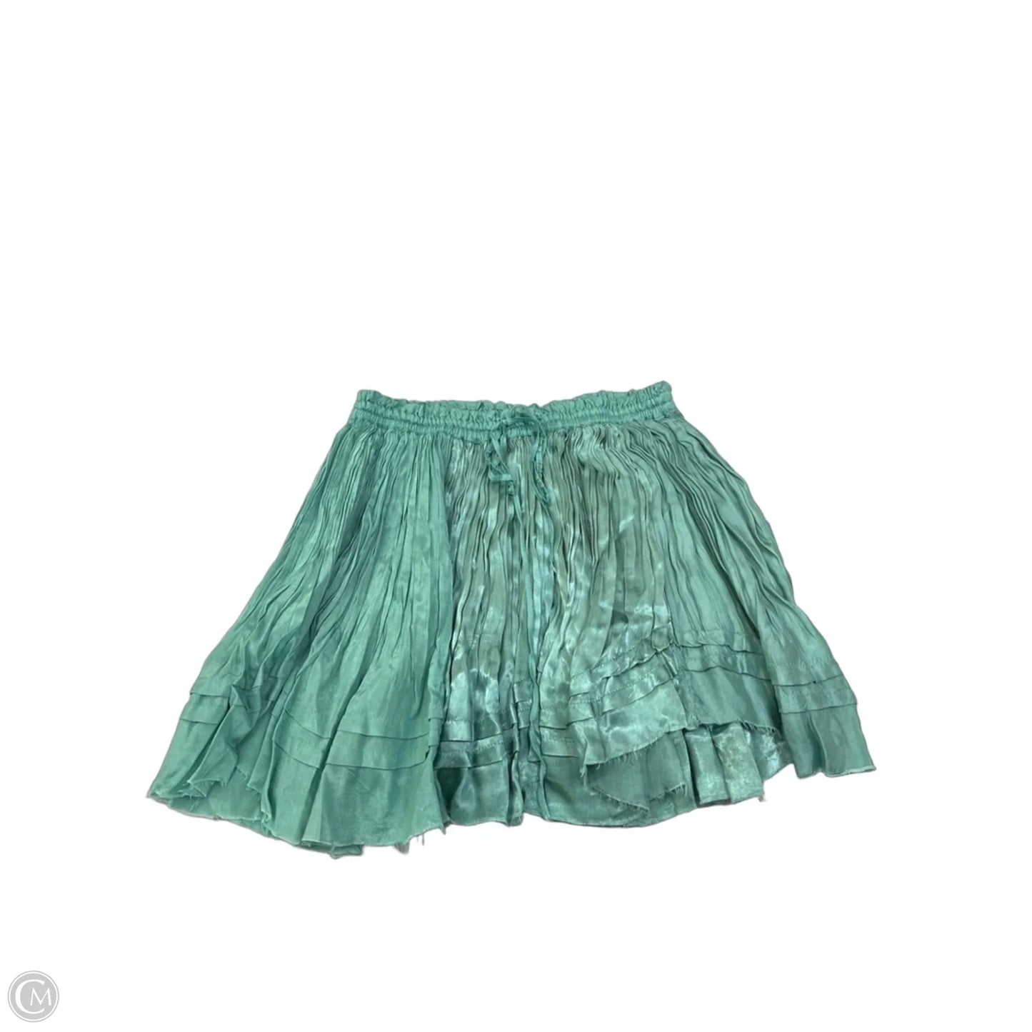 Skirt Mini & Short By Free People In Teal, Size: Xs