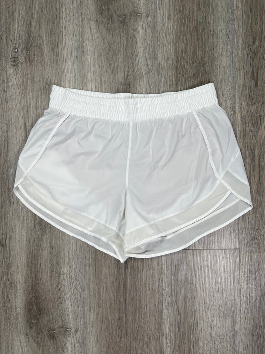 White Athletic Shorts Athleta, Size M