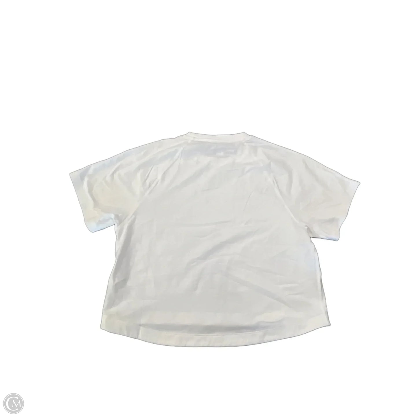 Athletic Top Short Sleeve By Athleta In White, Size: S