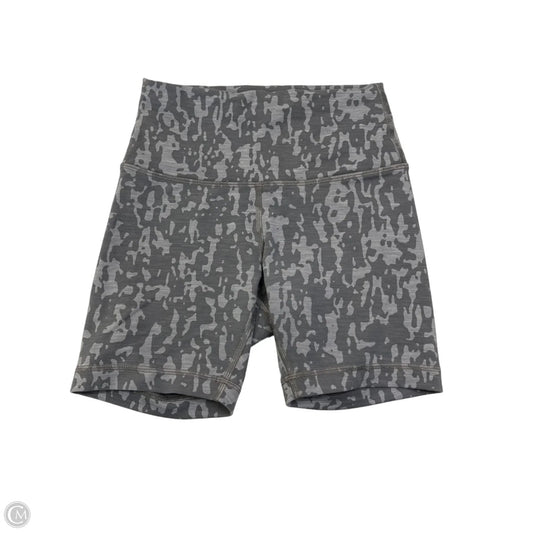 Athletic Shorts By Lululemon In Grey, Size: S