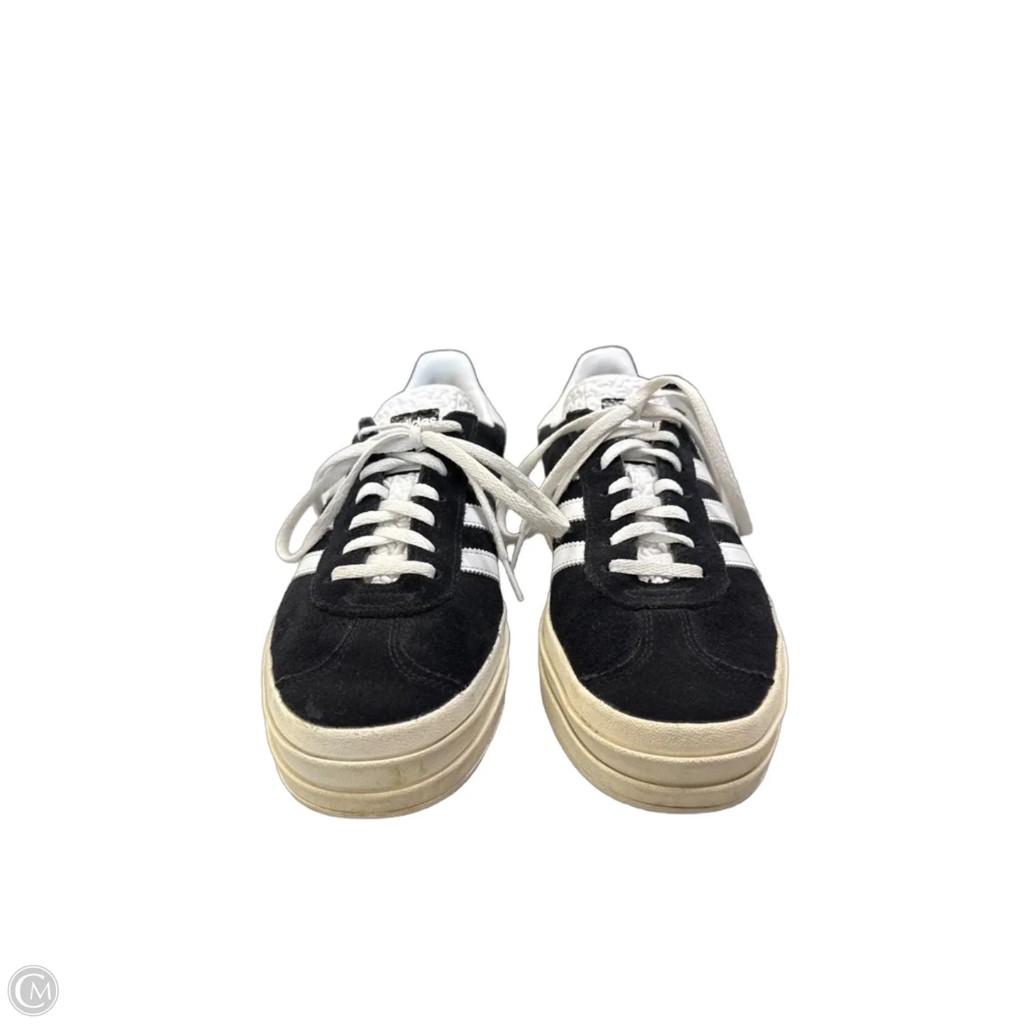 Shoes Sneakers By Adidas In Black & White, Size: 7.5