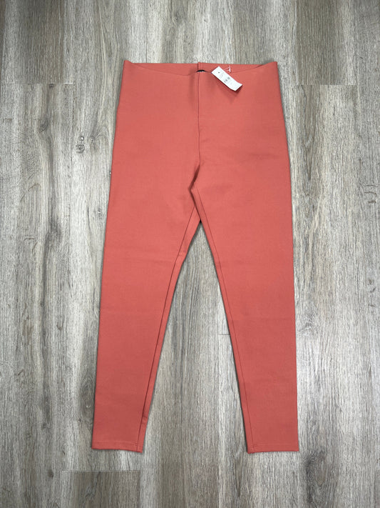 Orange Athletic Leggings Loft, Size M