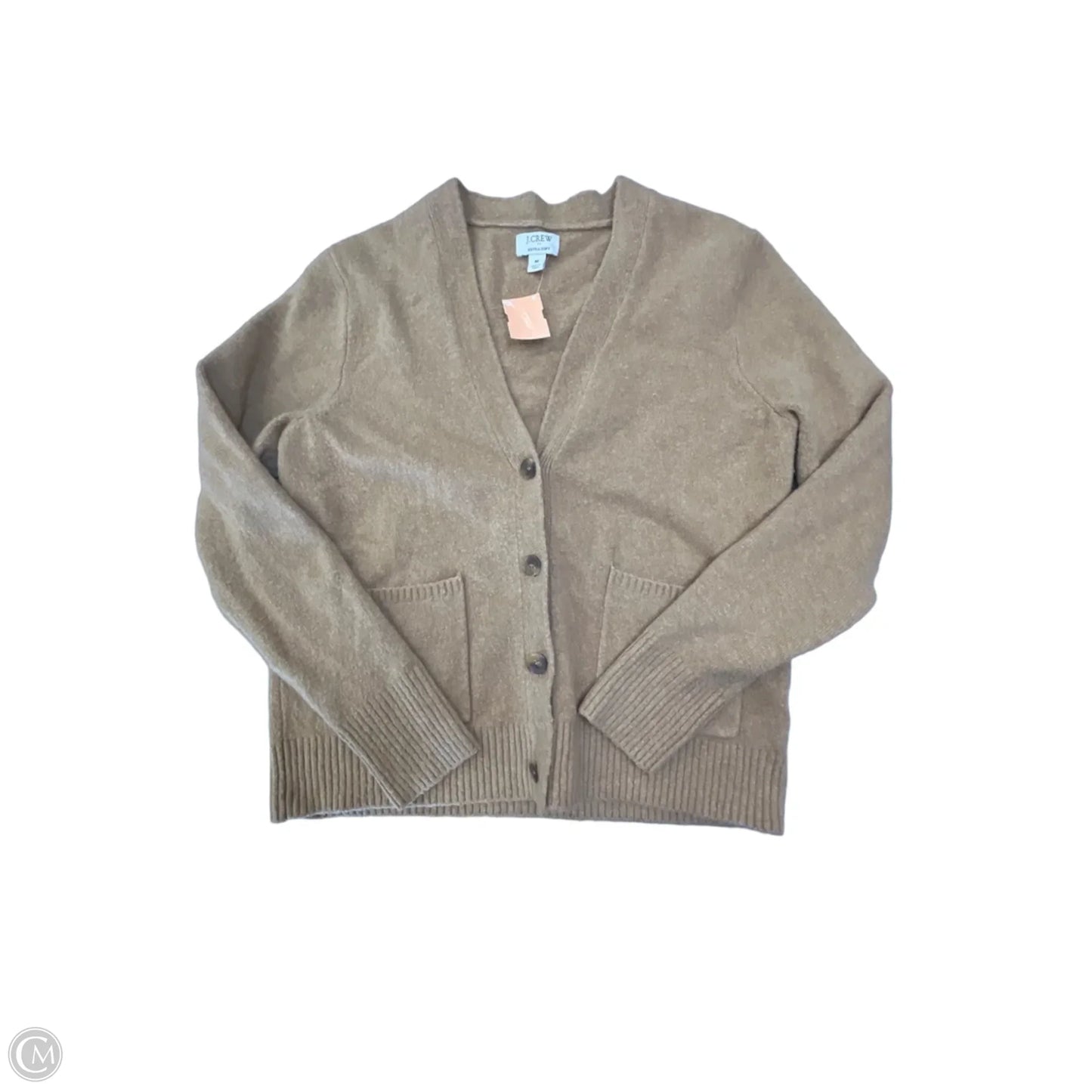 Cardigan By J. Crew In Tan, Size: M
