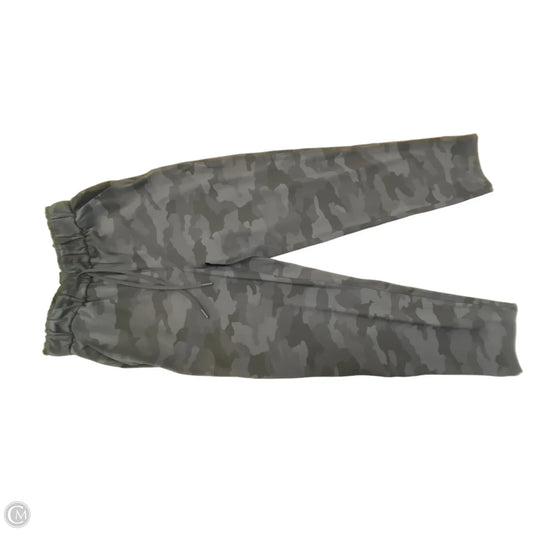 Athletic Pants By Lululemon In Camouflage Print, Size: S