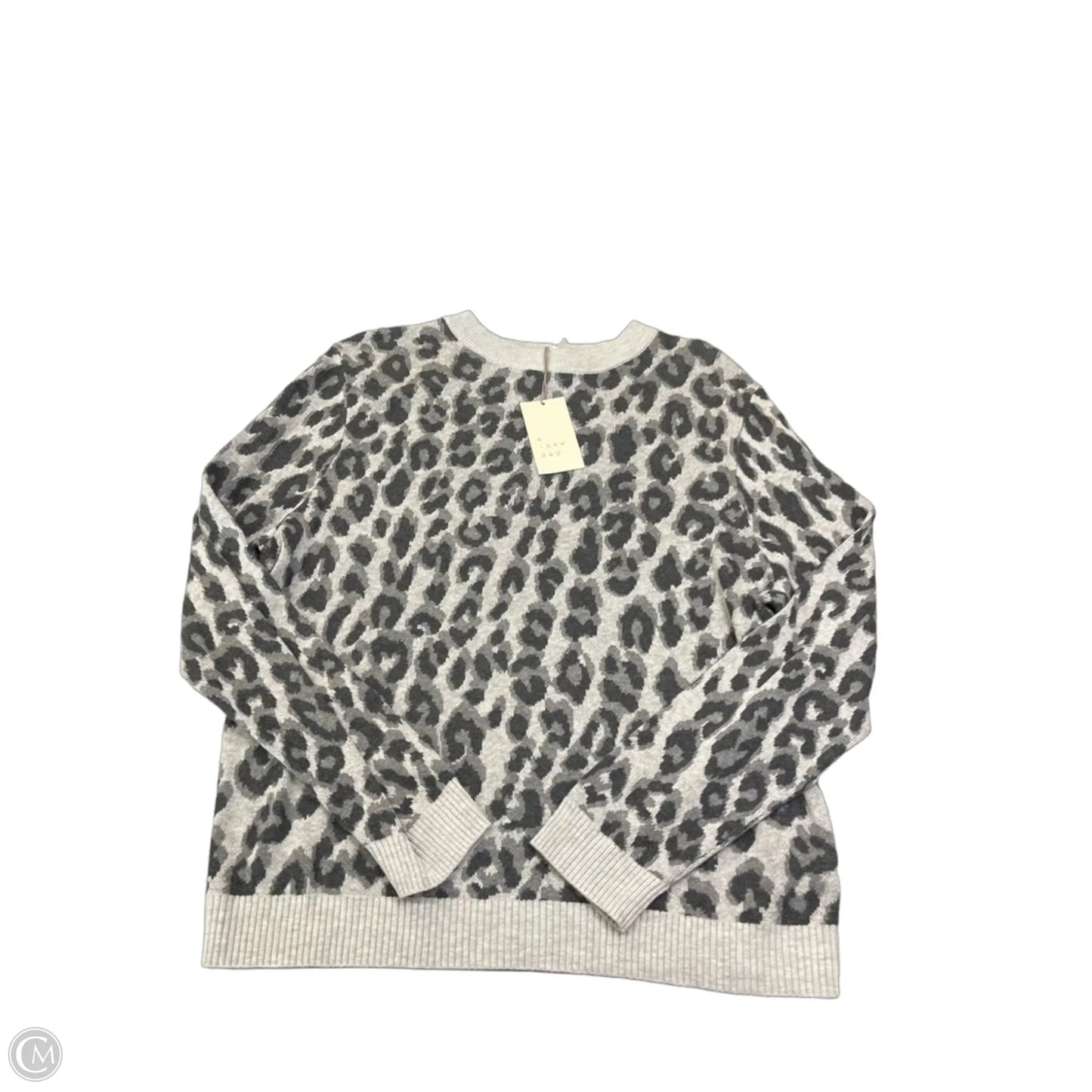Sweater By A New Day In Leopard Print, Size: M