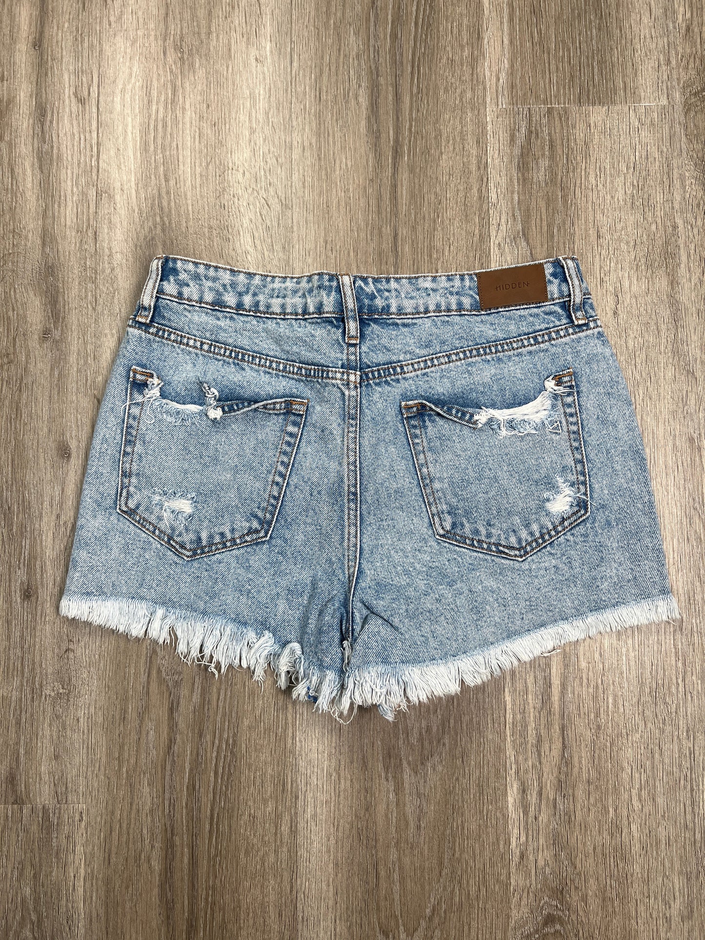 Blue Denim Shorts HIDDEN, Size M