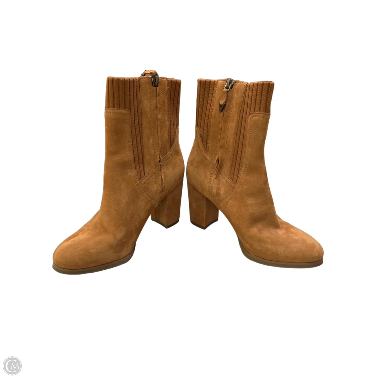 Boots Ankle Heels By Vionic In Tan, Size: 7