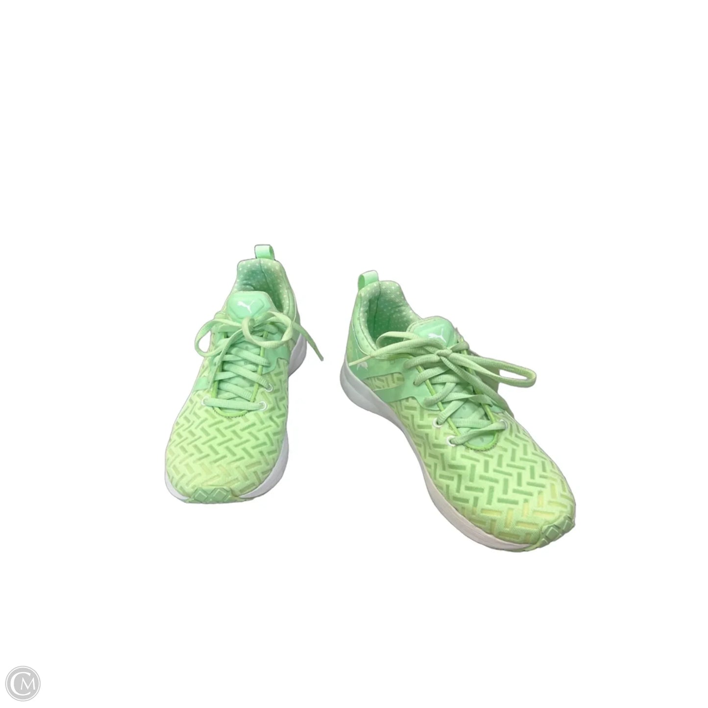 Shoes Athletic By Puma In Green, Size: 7.5