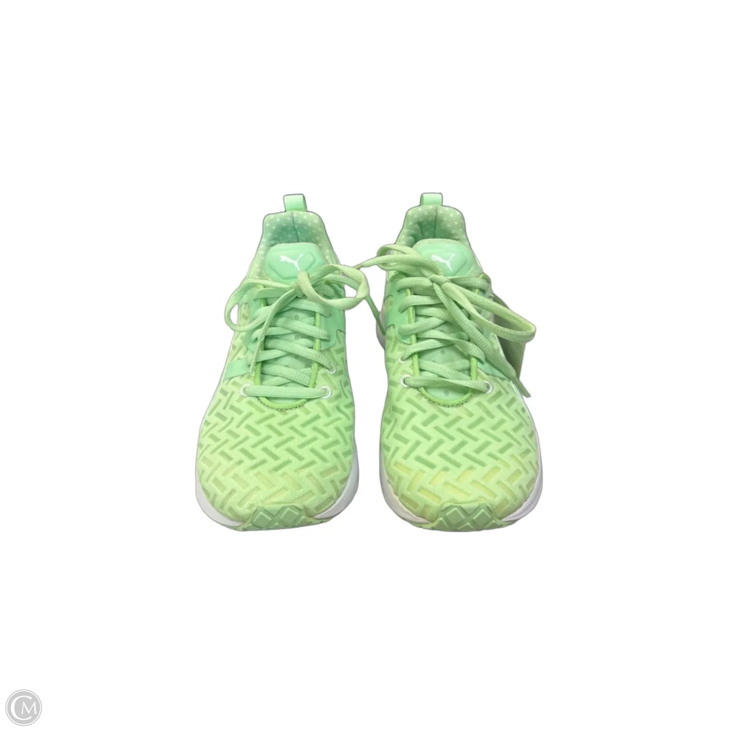 Shoes Athletic By Puma In Green, Size: 7.5