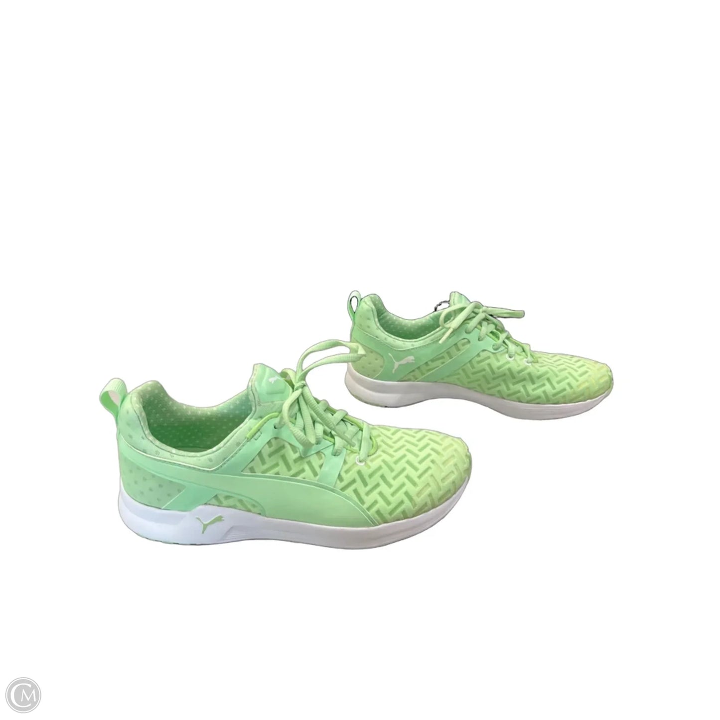 Shoes Athletic By Puma In Green, Size: 7.5