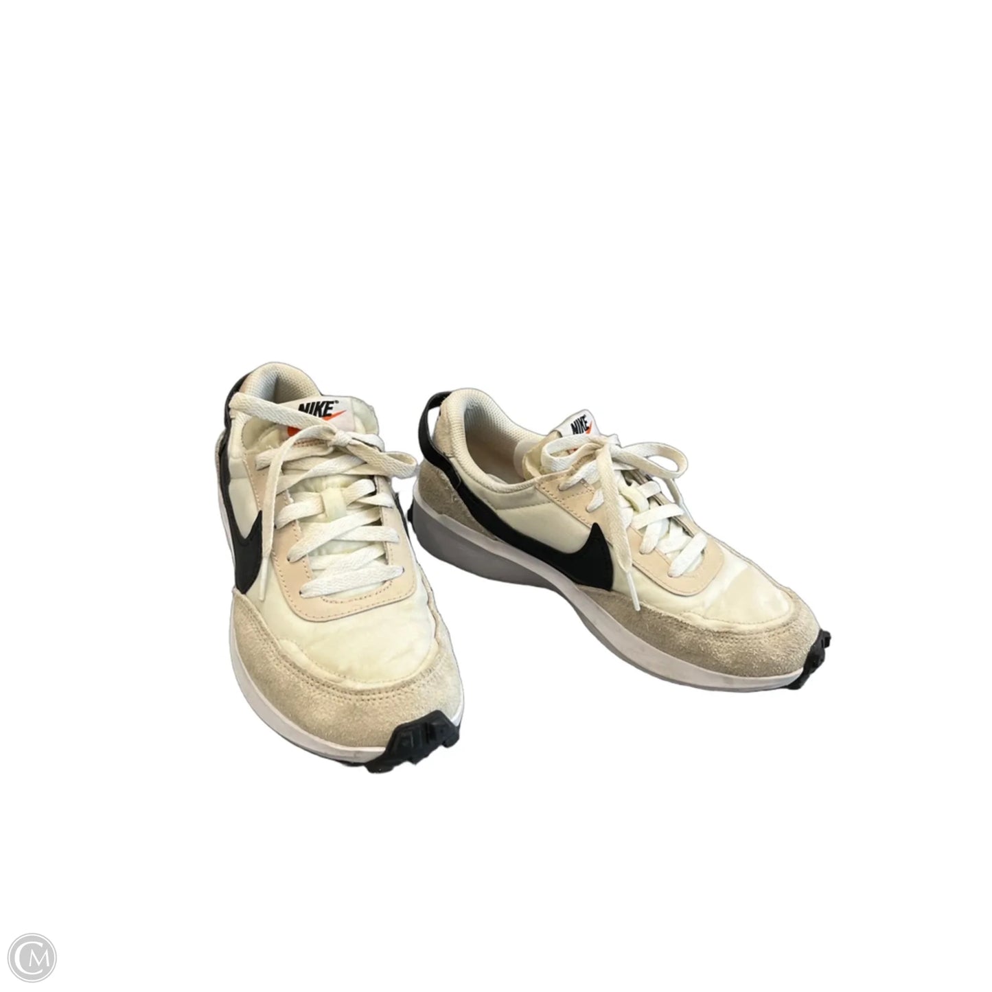 Shoes Sneakers By Nike In Black & Cream, Size: 7