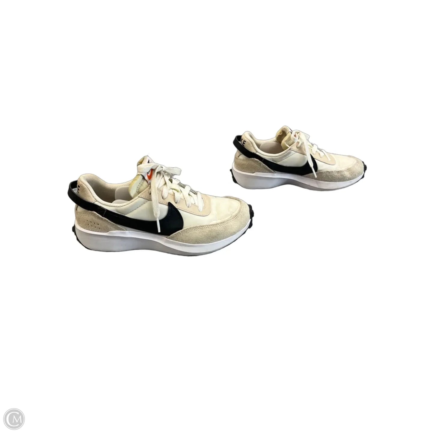 Shoes Sneakers By Nike In Black & Cream, Size: 7