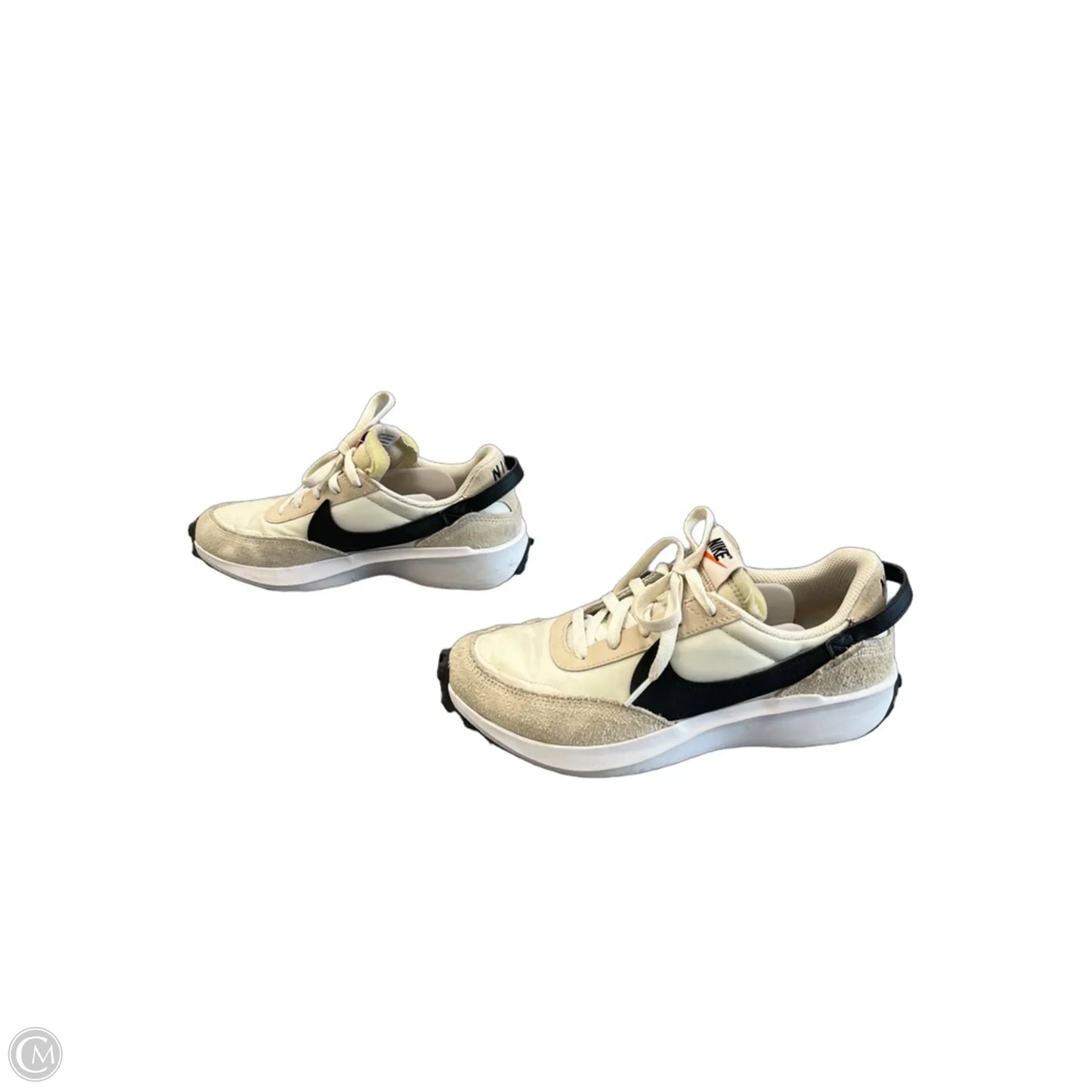 Shoes Sneakers By Nike In Black & Cream, Size: 7