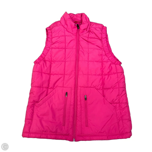 Vest Puffer & Quilted By Xersion In Pink, Size: S