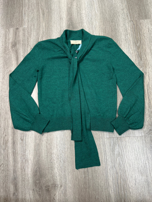 Sweater By Anthropologie In Green, Size: S