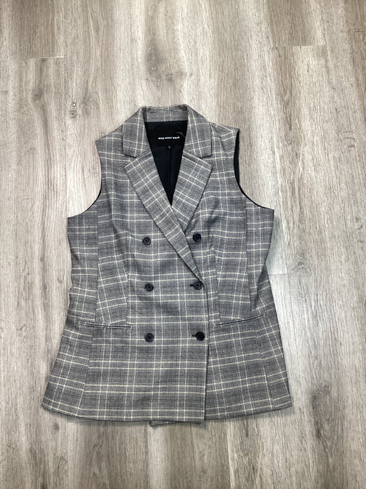 Vest Other By Who What Wear In Grey, Size: L