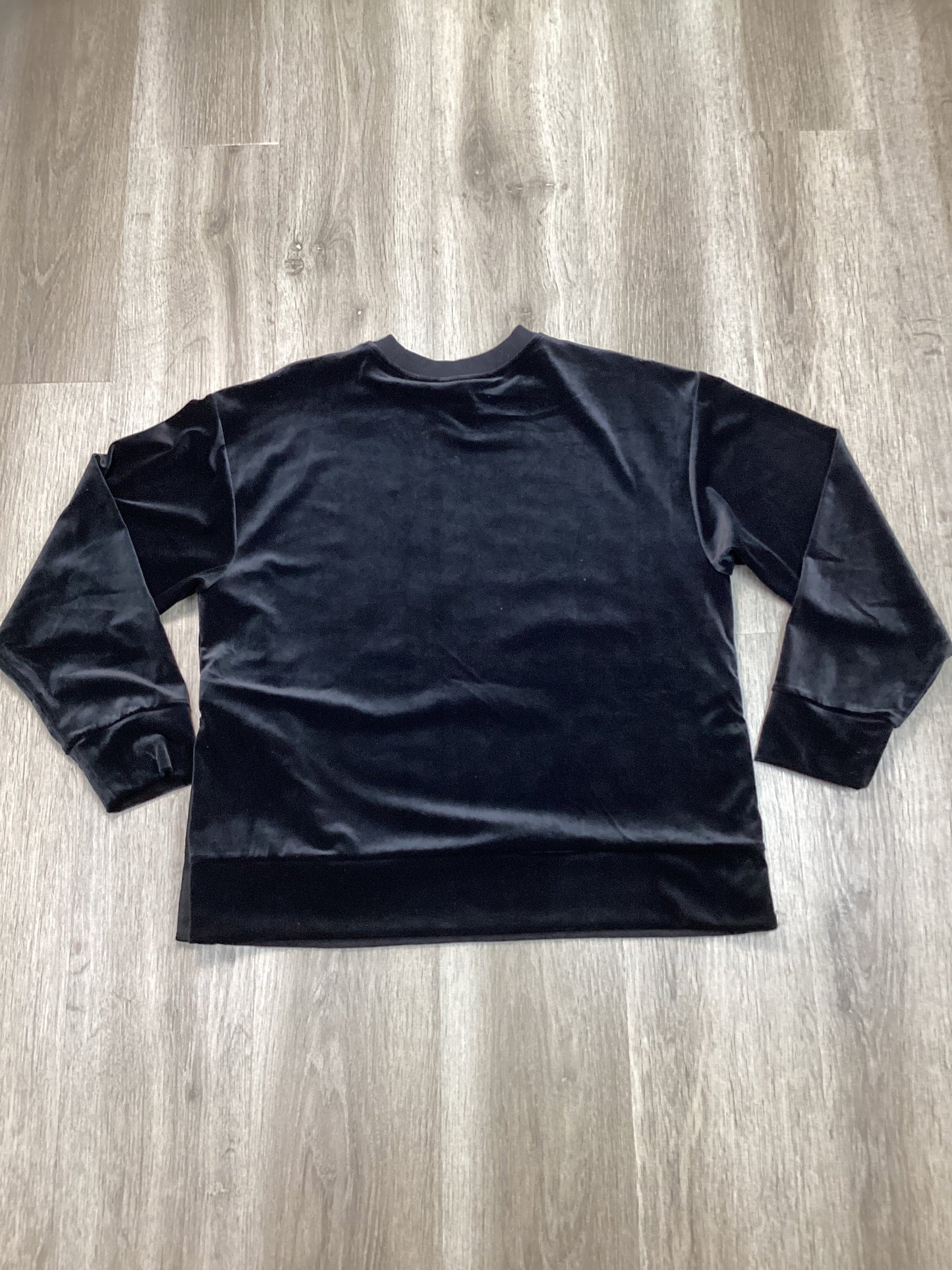 Top Long Sleeve By Athleta In Black, Size: M