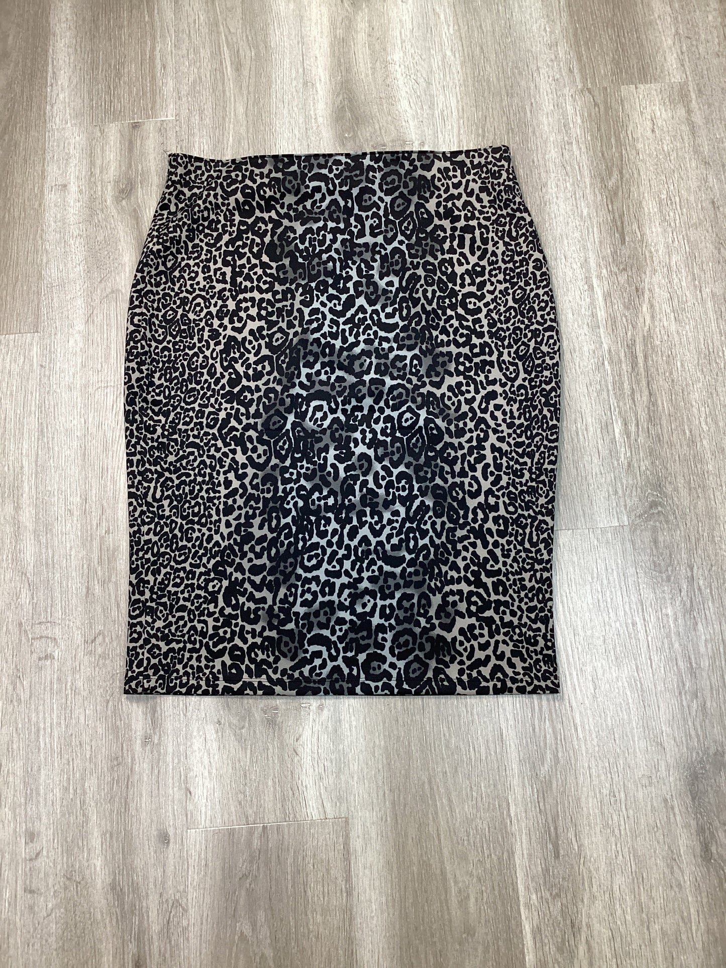 Skirt Midi By Apt 9 In Animal Print, Size: Xl