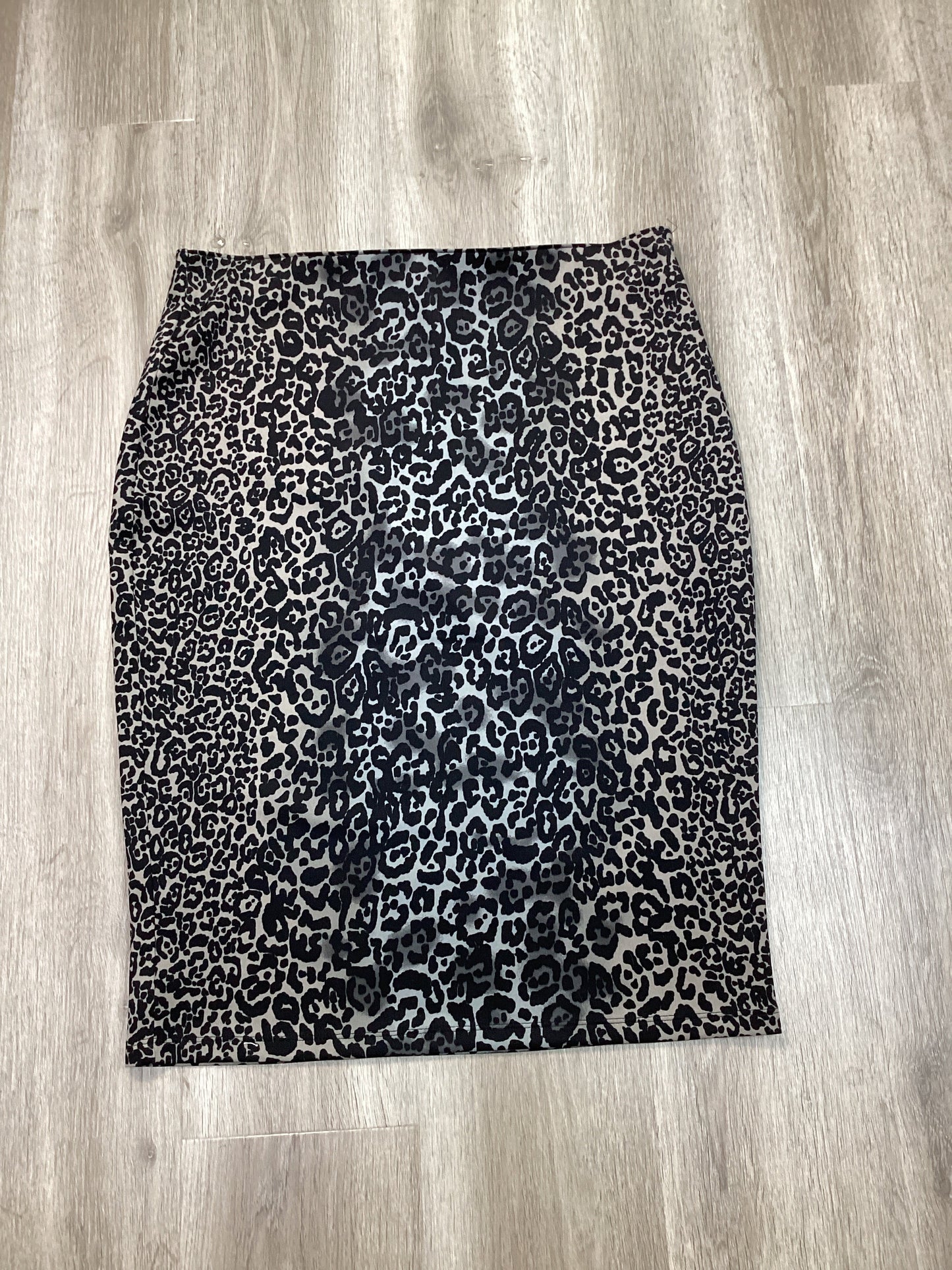 Skirt Midi By Apt 9 In Animal Print, Size: Xl